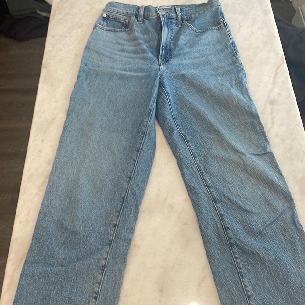 Madewell perfect vintage straight jean 28 Tall